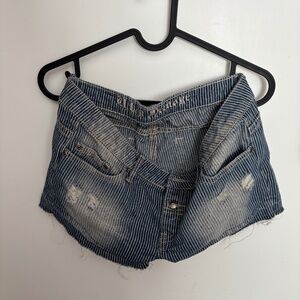 Mini jeans shorts